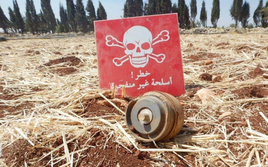 ألغام تفتك بمدنيين بالرقة ودرع...