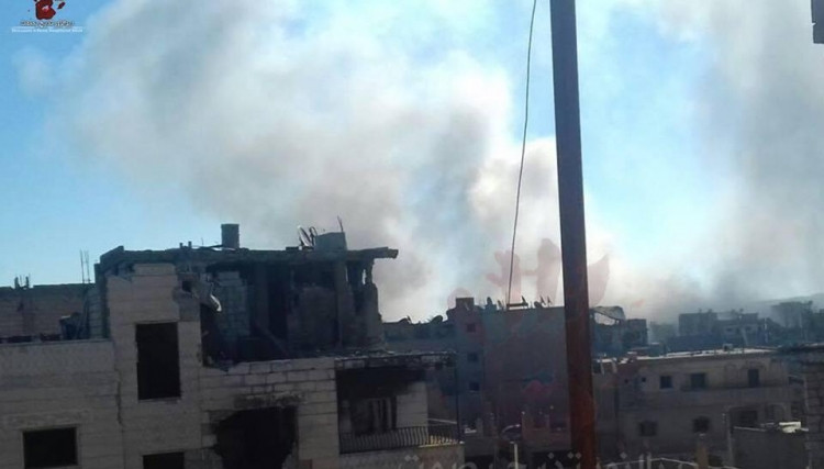 استشهاد 20 مدني بقصف روسي على...