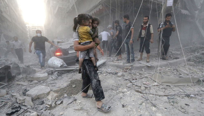 مجزرة جديدة يرتكبها نظام الأسد في حرستا