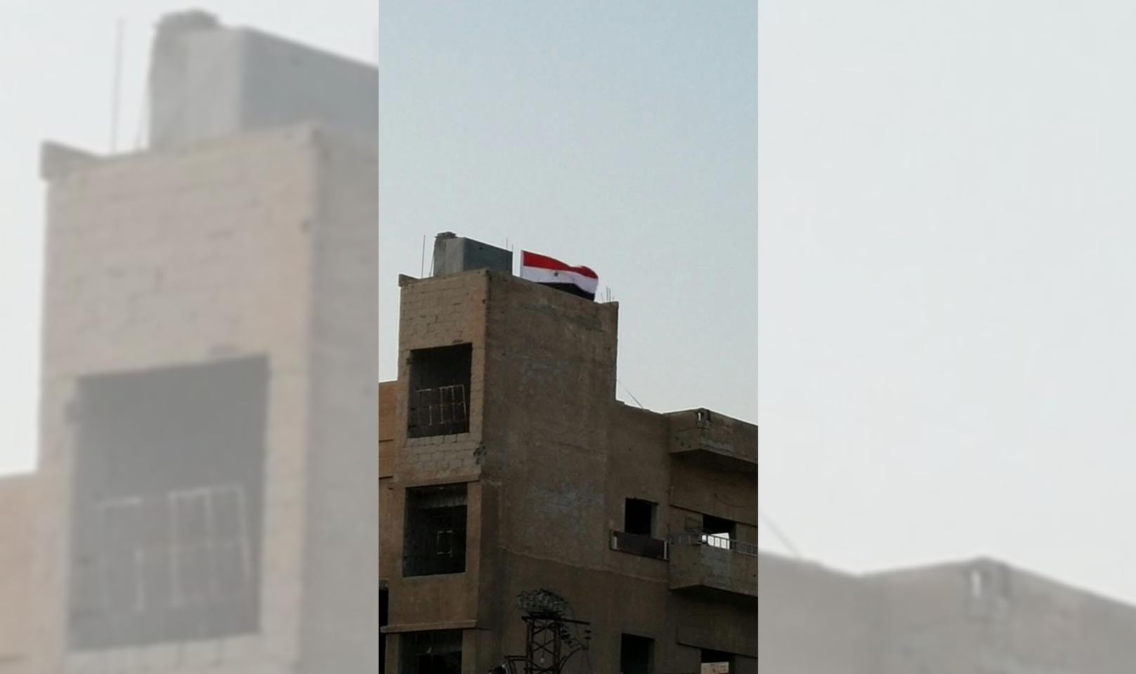 معضمية الشام.. عَلَمُ النظام م...