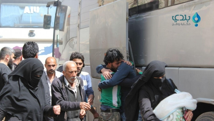 وصول أول دفعة من مهجري جنوب دم...