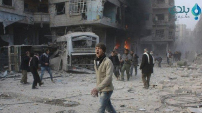 80 بالمئة من مدن الغوطة مدمرة...