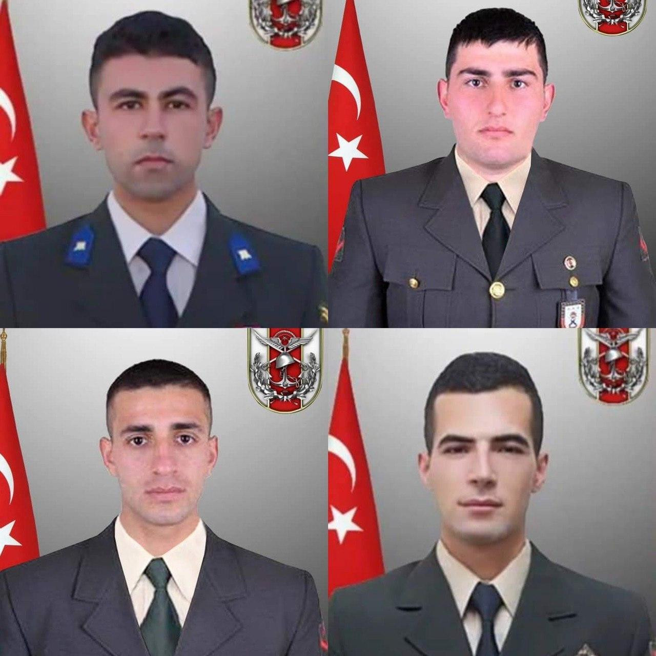 مقتل أربعة جنود أتراك بانفجار...