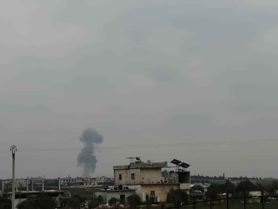 شهيدان طفلان بغارات روسية غرب...