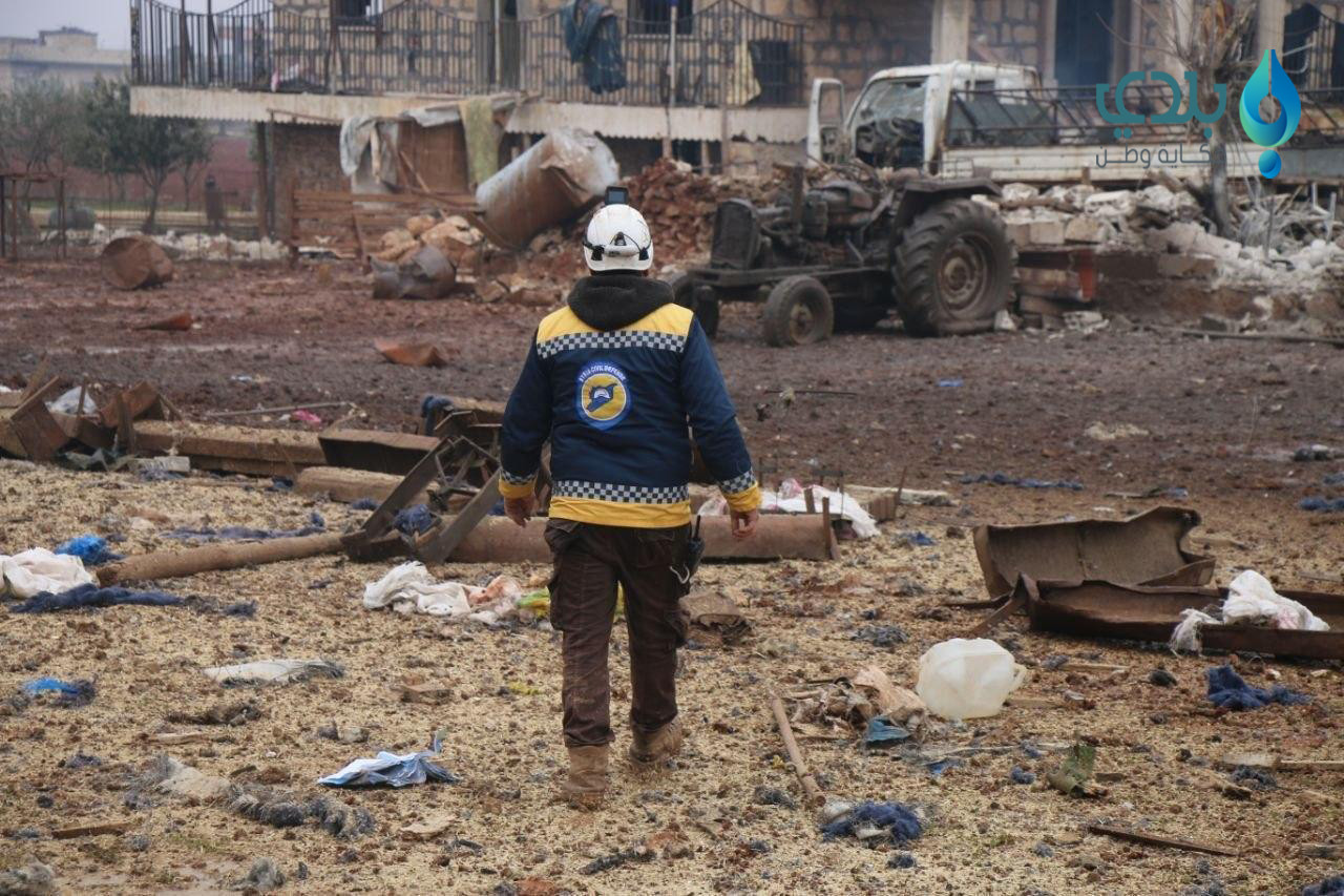 ريف حلب.. شهيدان بقصف جوي والف...