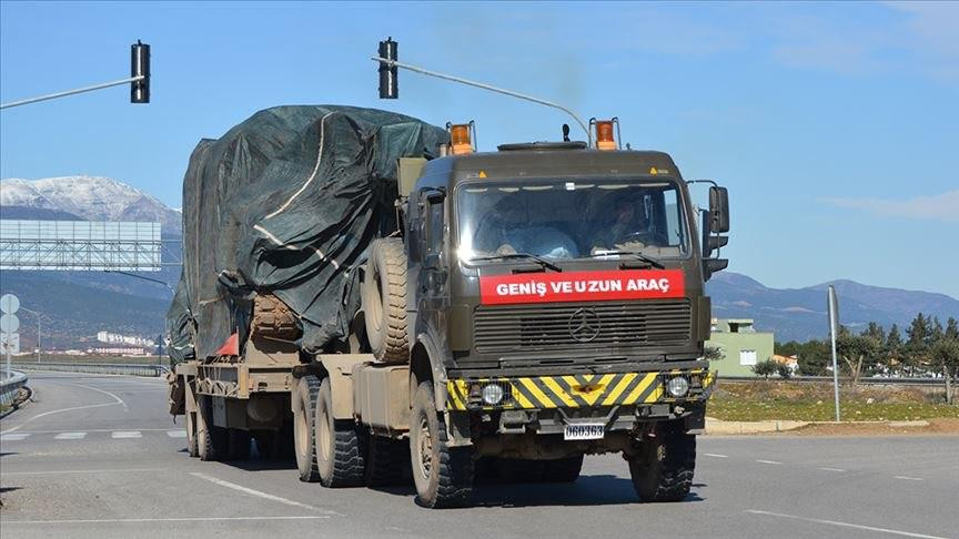 تعزيزات عسكرية تركية جديدة نحو...