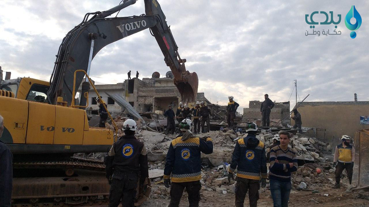 شهداء وجرحى بقصف بالبراميل الم...