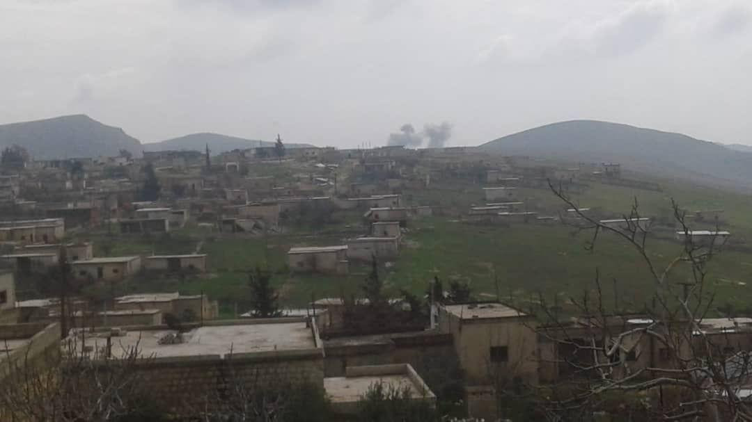 روسيا تضرب مواقع انتشار الجيش...