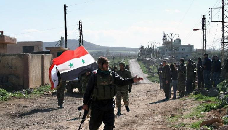 مجهولون يهاجمون نقطة للنظام بع...