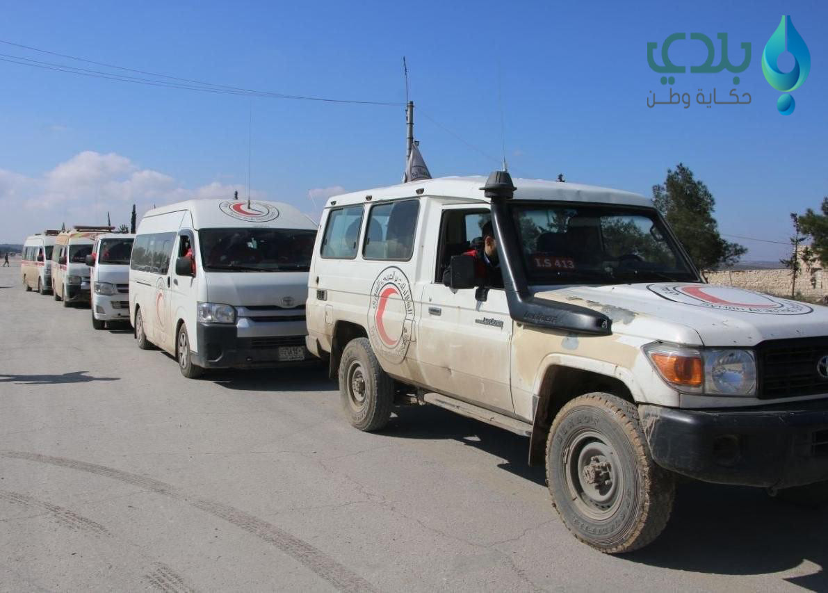 وصول مقاتلين سابقين من مدينة ا...