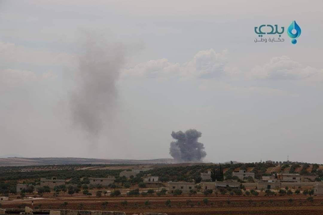 الطائرات الروسية ترتكب مجز.رة...