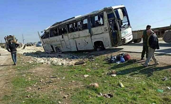 عشرات الضحايا بحادث سير بريف ح...