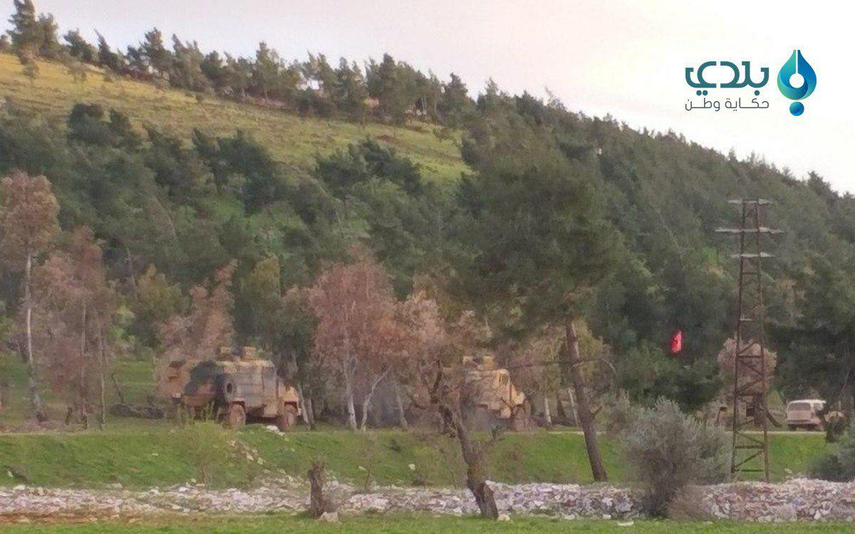 قصف متبادل في ريف حلب واعتراض دورية روسية في إدلب