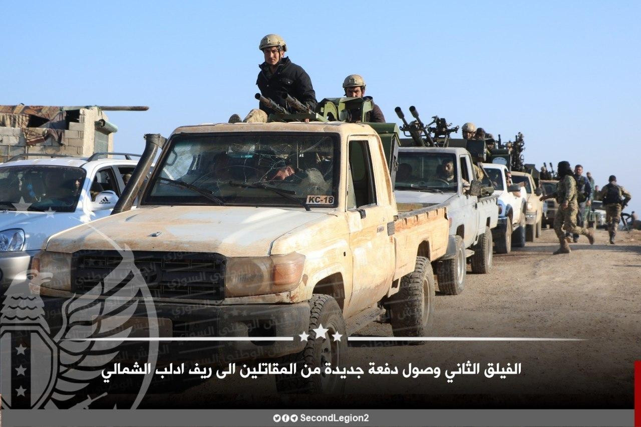 "الجيش الوطني" يدفع بتعزيزات ج...