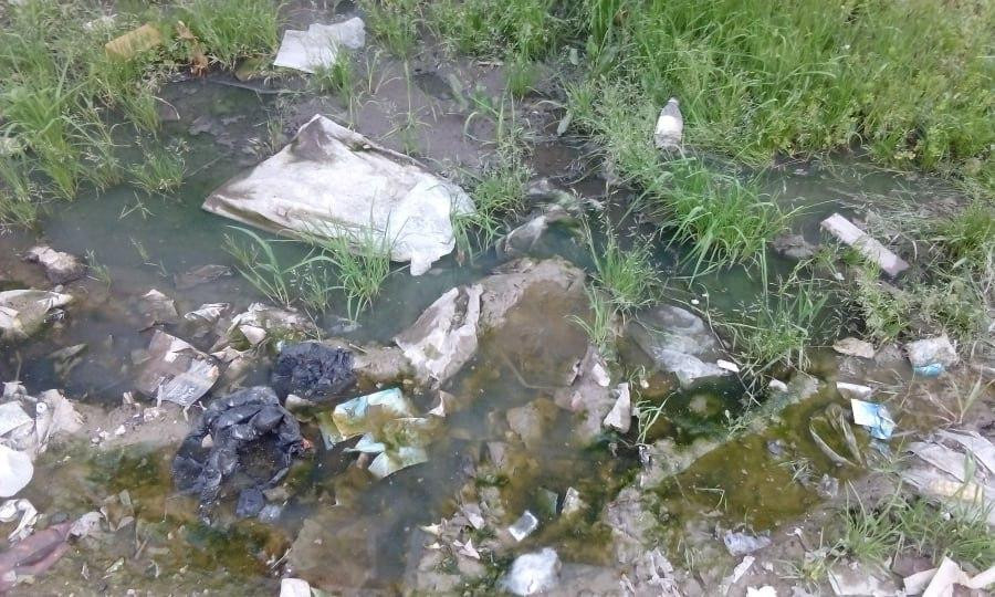 بالصور.. مياه الصرف الصحي تملأ...