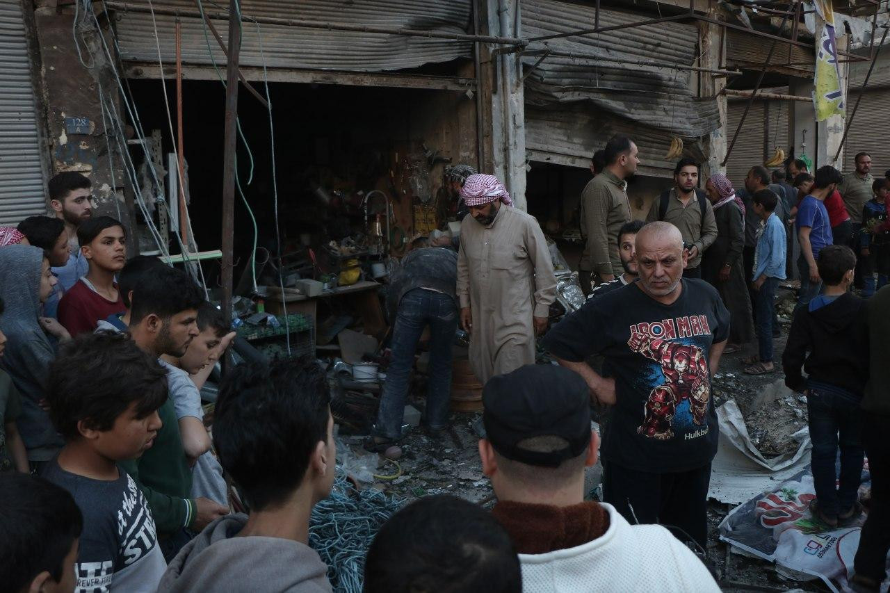 جرحى مدنيون بانفجار دراجة مفخخ...