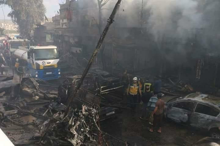 انفجار "ناسفة" في عفرين