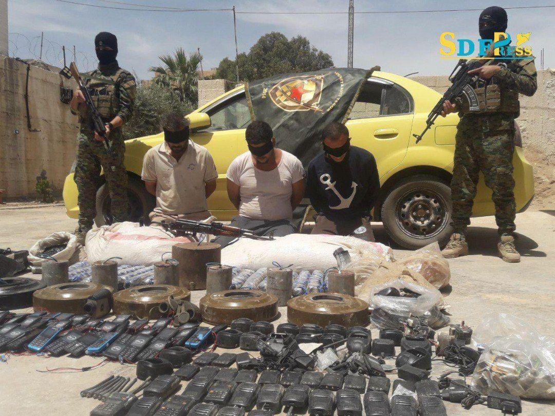 "قسد" تعلن القبض على خلية لـ "...