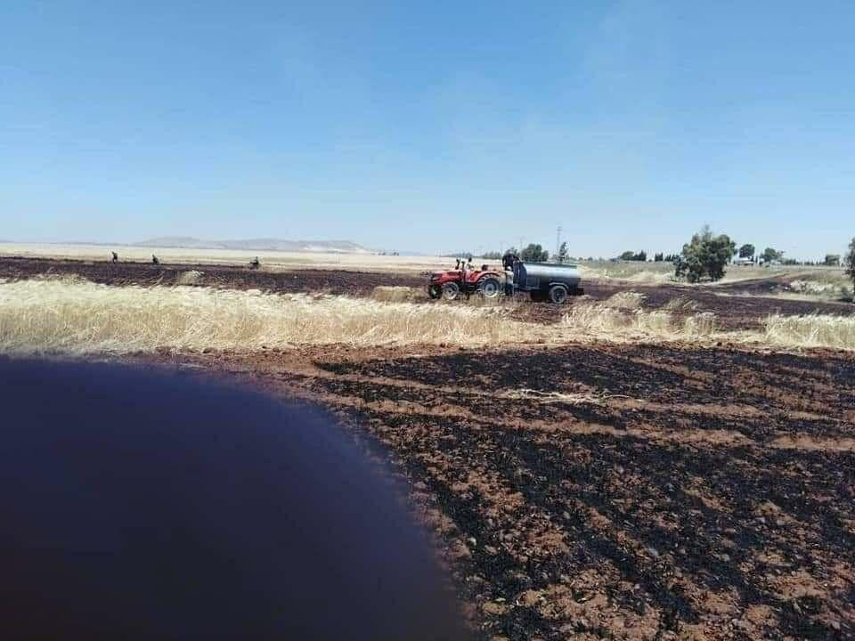 حرائق جديدة تطال محاصيل الفلاح...