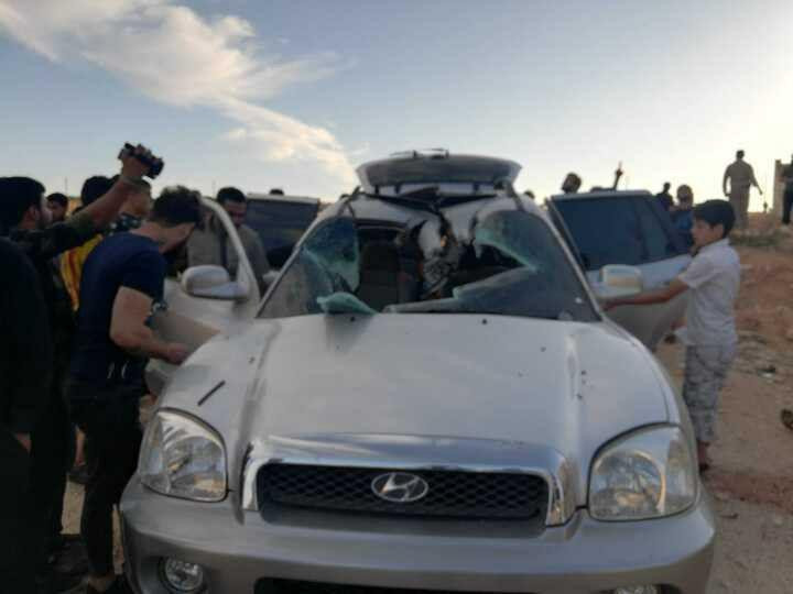 مسيرة مذخرة تقتل قياديين اثنين...