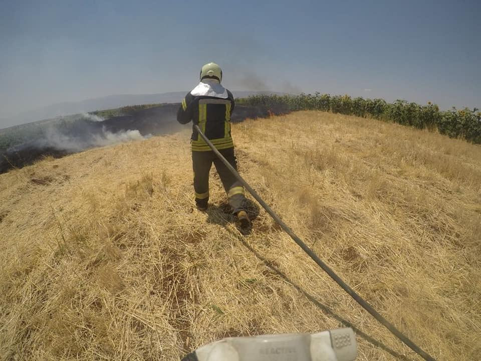 إخماد 8 حرائق في الشمال السوري