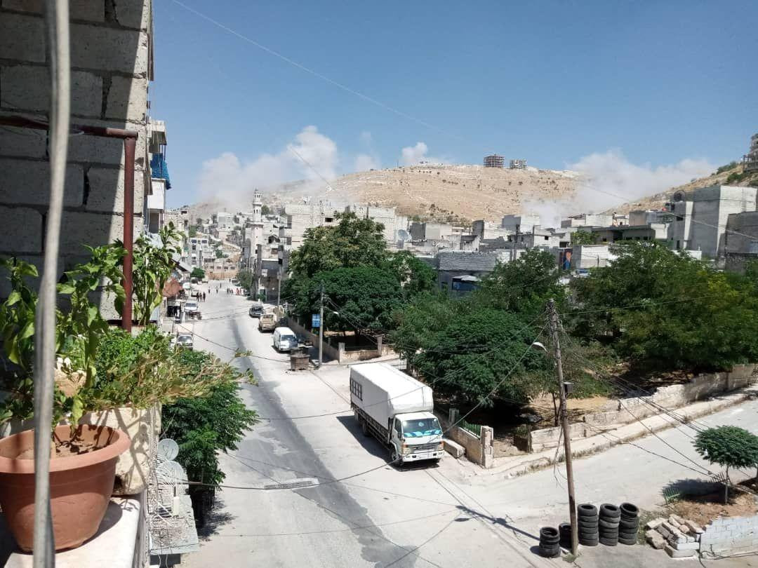 قصف جوي روسي وصاروخي مكثف على...