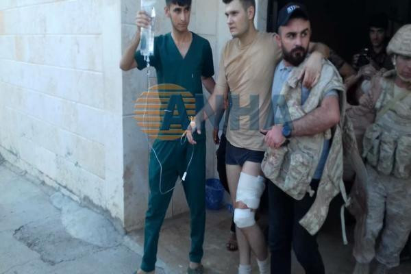 طائرة مسيرة تقصف نقطة متابعة ر...