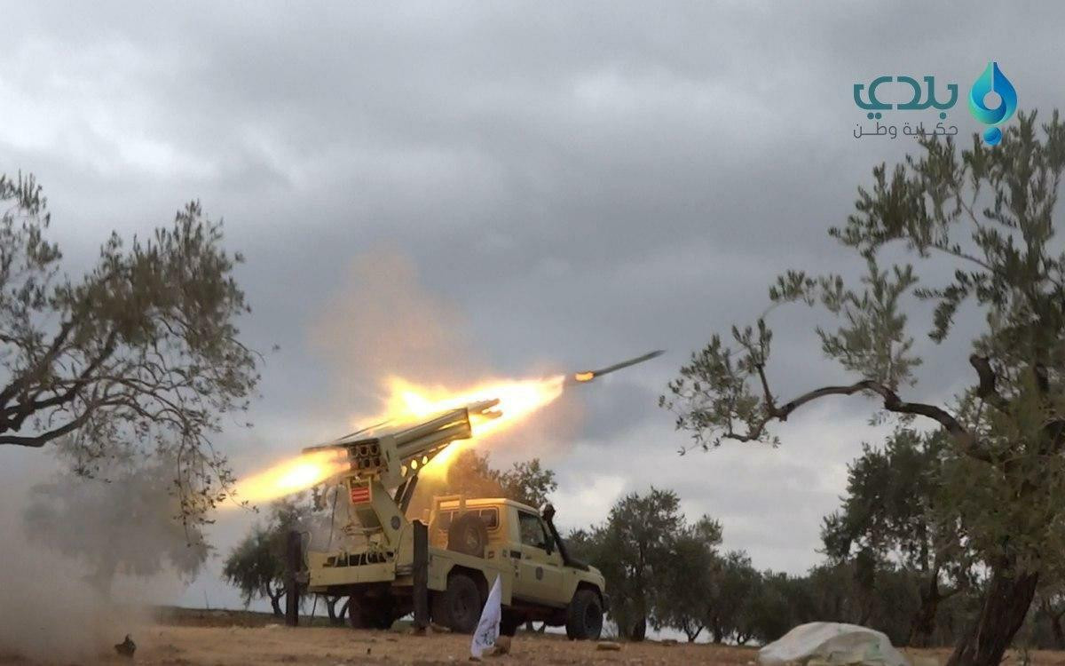 فصائل المعارضة تقصف مواقع للنظ...