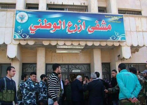 إصابة مدير مشفى إزرع بدرعا وجو...