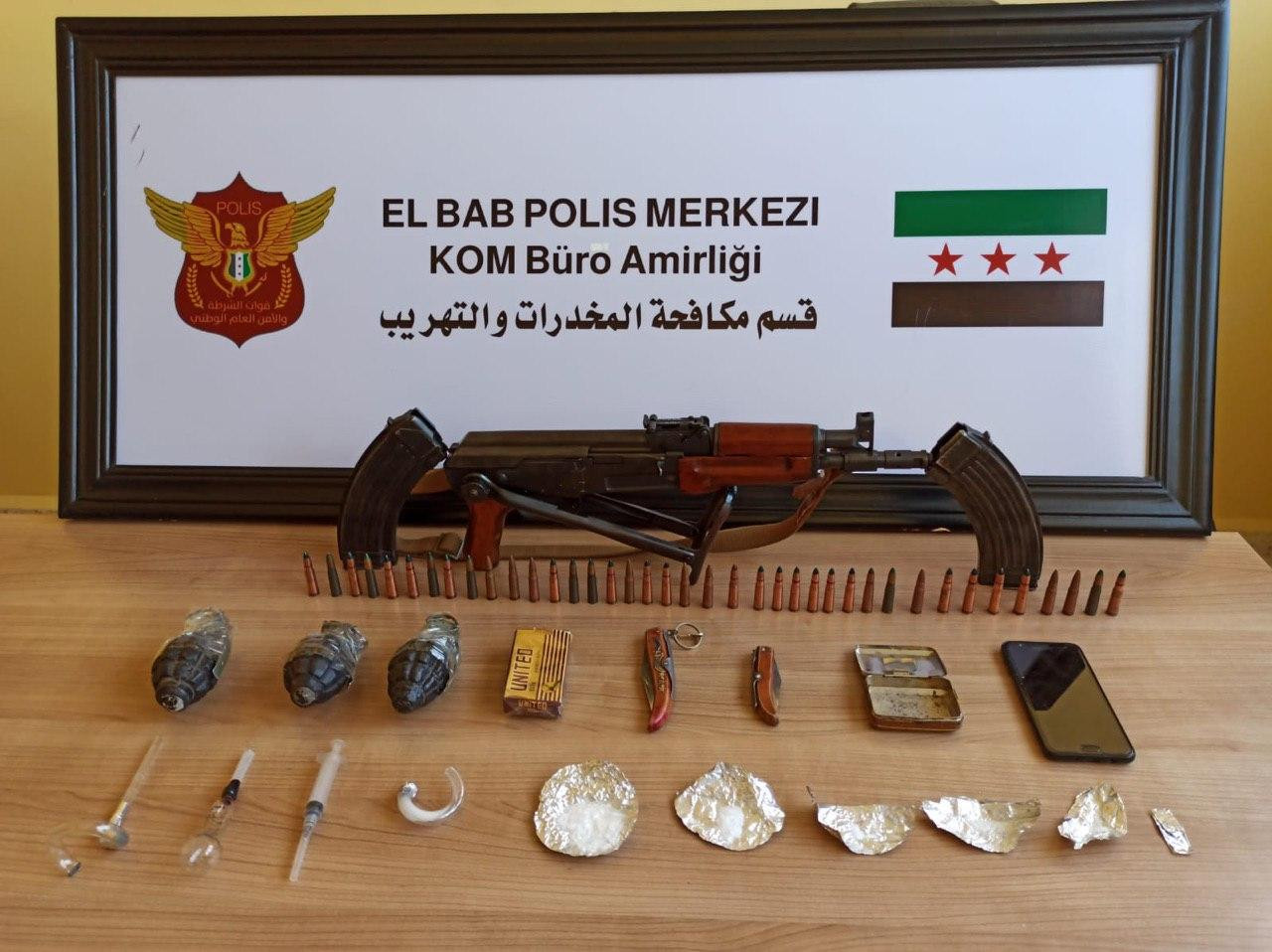 حلب.. القبض على عصابة مخدرات ف...