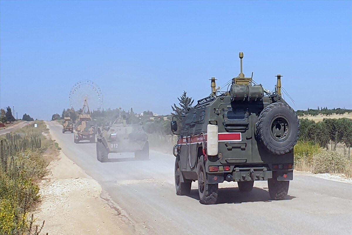 استهداف دورية  روسية - تركية م...