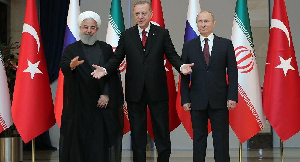 بيان (تركي -روسي -إيراني) يدين...