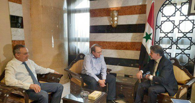 بوغدانوف يُناقش القضية السورية...