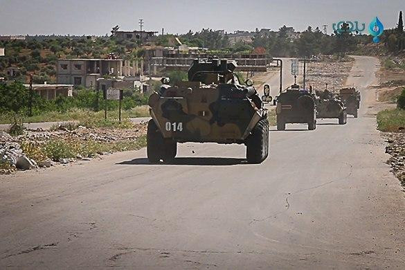 بغياب روسيا.. تركيا تسير دورية...