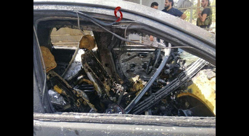 جرحى مدنيون بانفجار في درعا