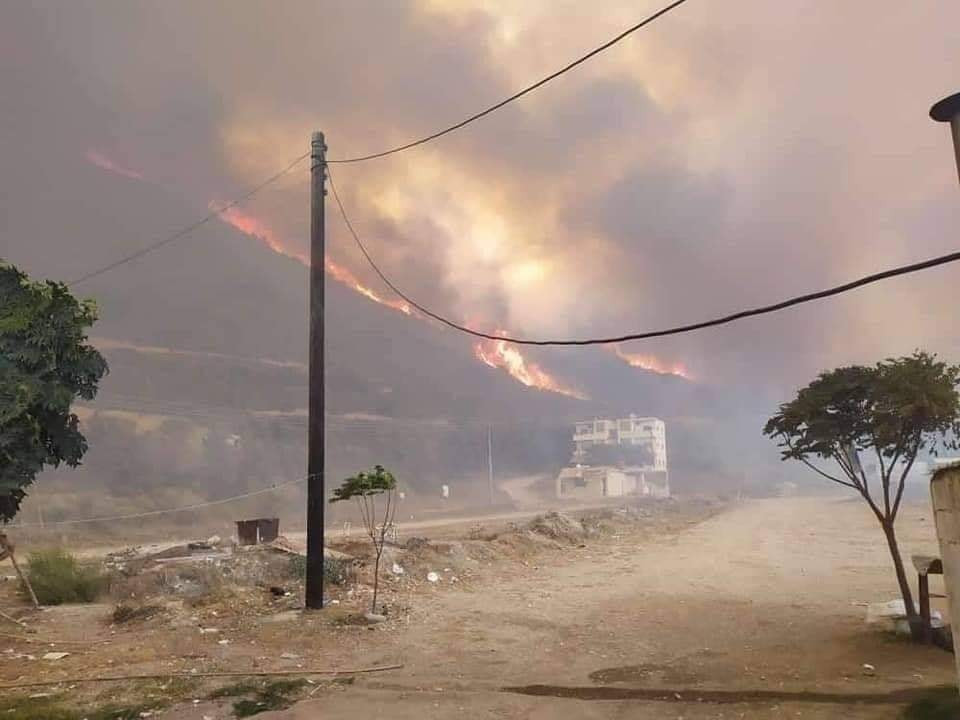 بالفيديو.. حرائق ضخمة تلتهم غا...