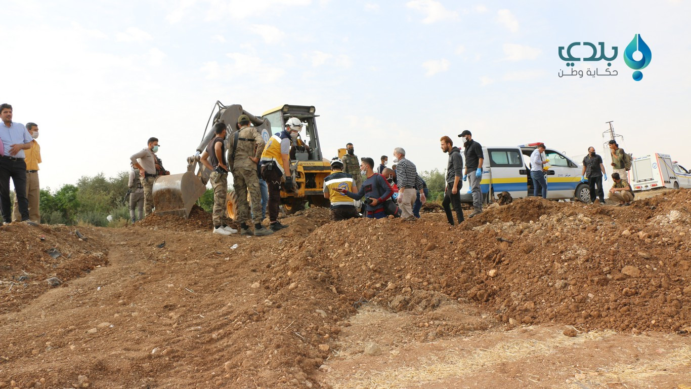 العثور على مقبرة جماعية بريف ح...