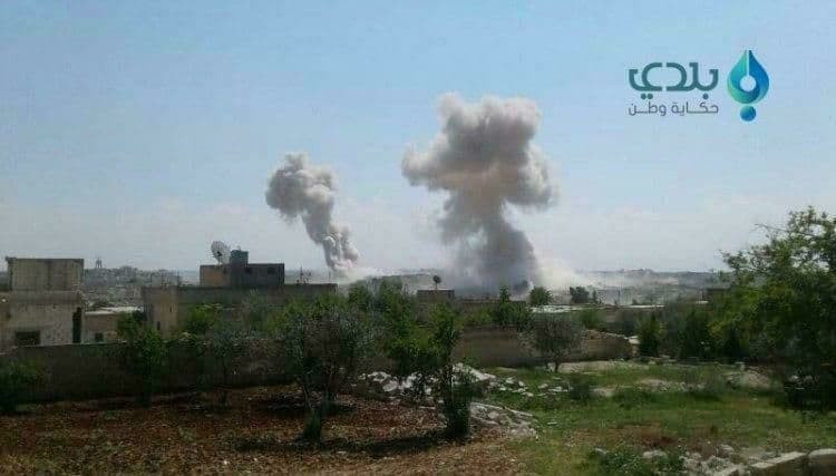 إدلب.. النظام يكثّف قصفه البري...