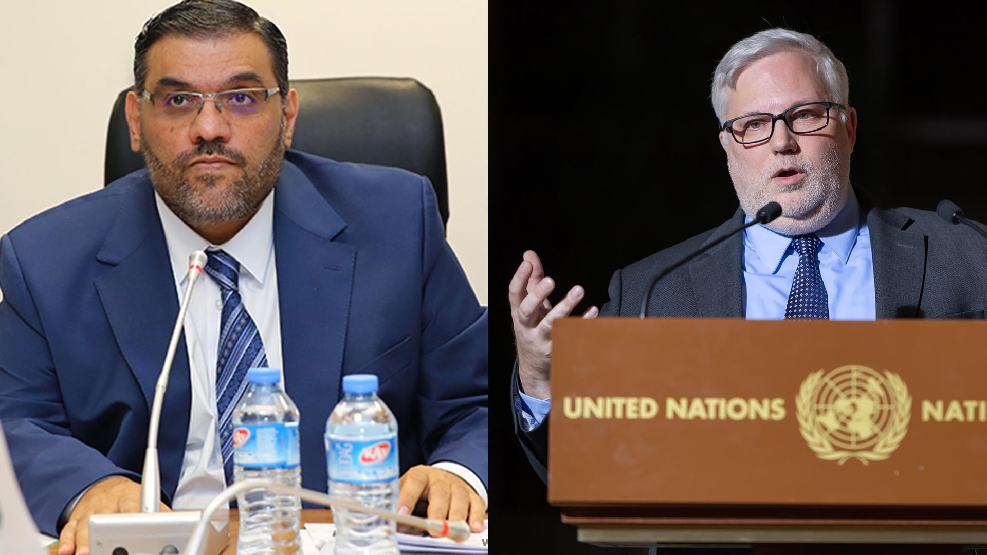 أنس العبدة والمبعوث الأمريكي ا...