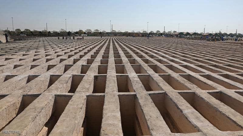 لاستيعاب ضحايا كورونا.. مقابر...