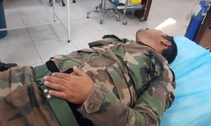 جرحى من قوات النظام بانفجار بر...