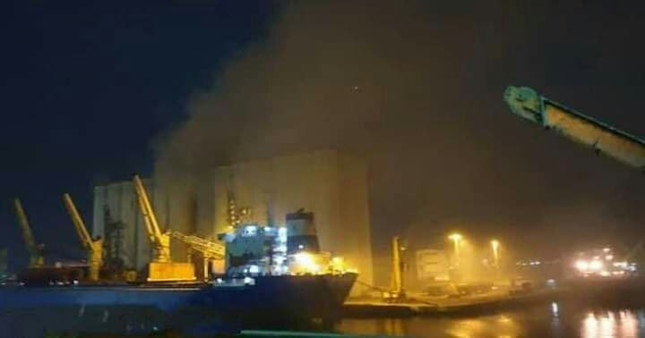 حريق صوامع القمح في طرطوس.. ما...