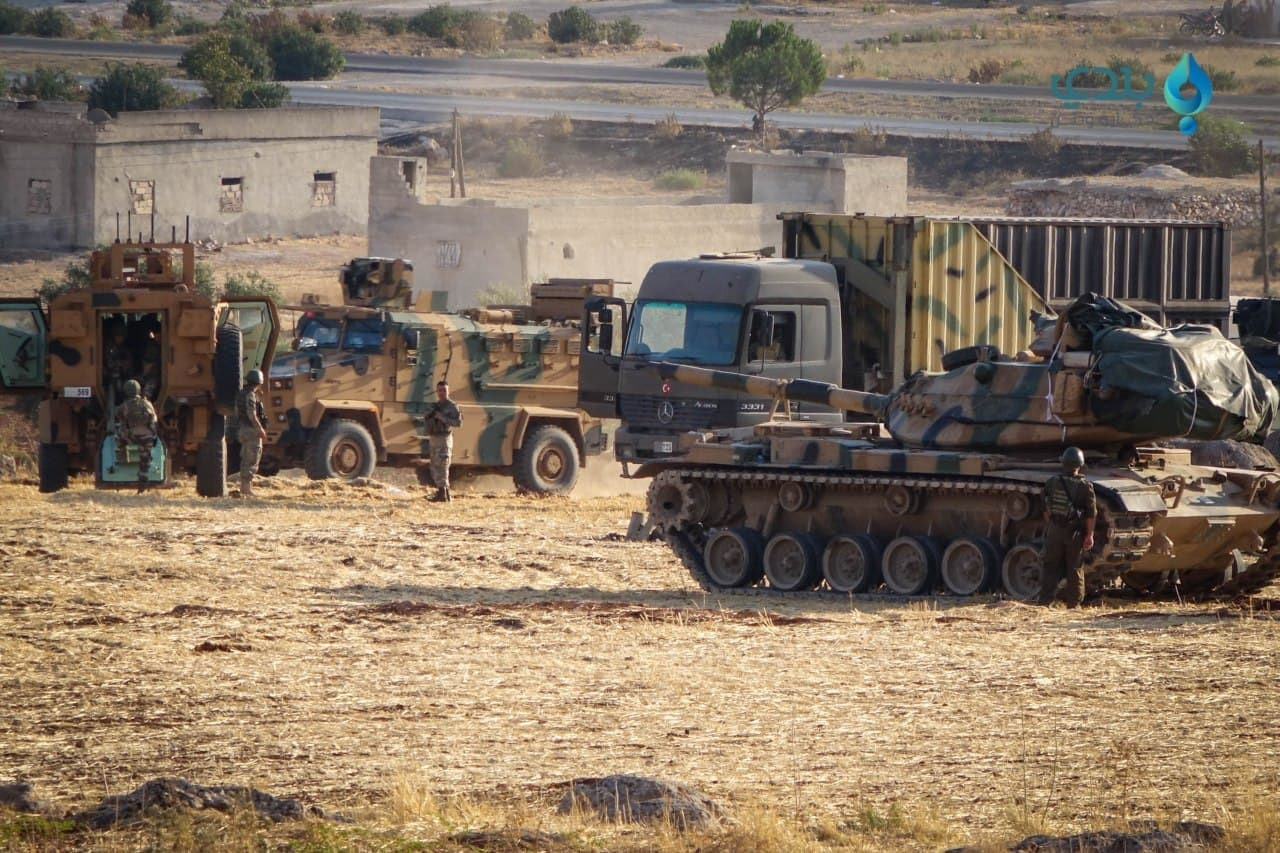 القوات التركية تنشأ قاعدة عسكر...