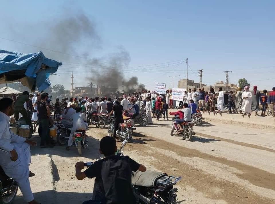 عقب ثلاث مظاهرات.. "قسد" تشن ح...