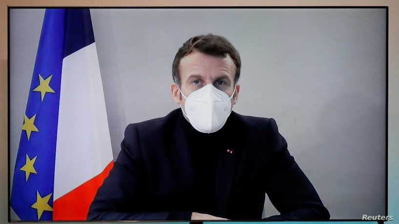 بعد الإعلان عن إصابته.. ماكرون...