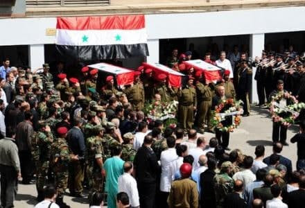 النظام يشيع قتلى هجوم "دا-عش"...