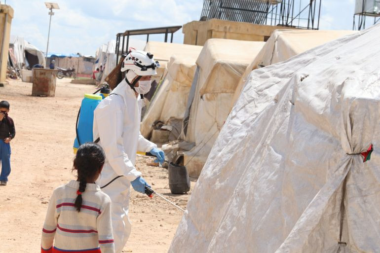 شبكة الإنذار: تسجيل 76 إصابة جديدة بكورونا في إدلب وحلب