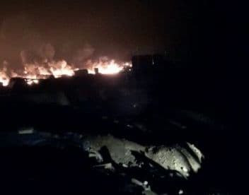 "مسيرة" تضرب منشأة نفطية بدائي...