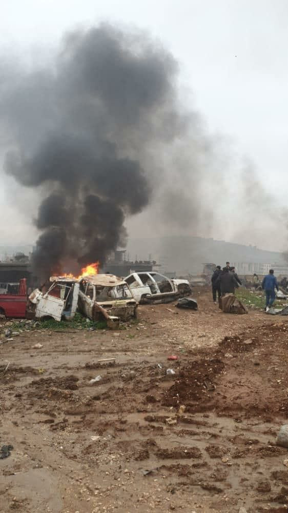 ارتفاع حصيلة تفجير عفرين إلى 6...