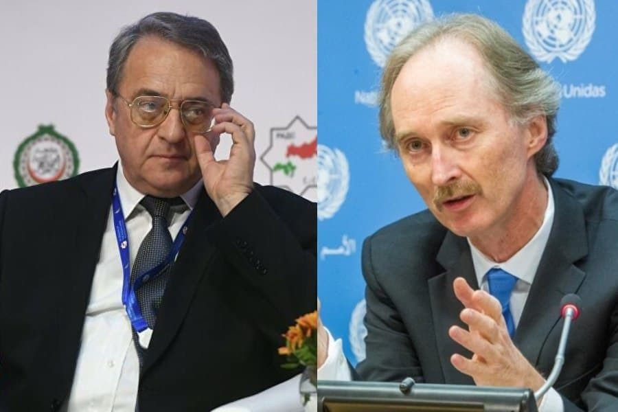 بيدرسون يبحث مع بوغدانوف نتائج...